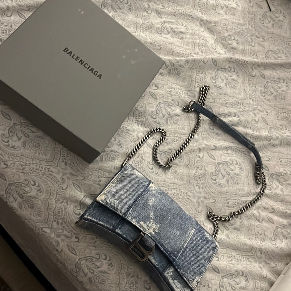 Balenciaga Denim purse